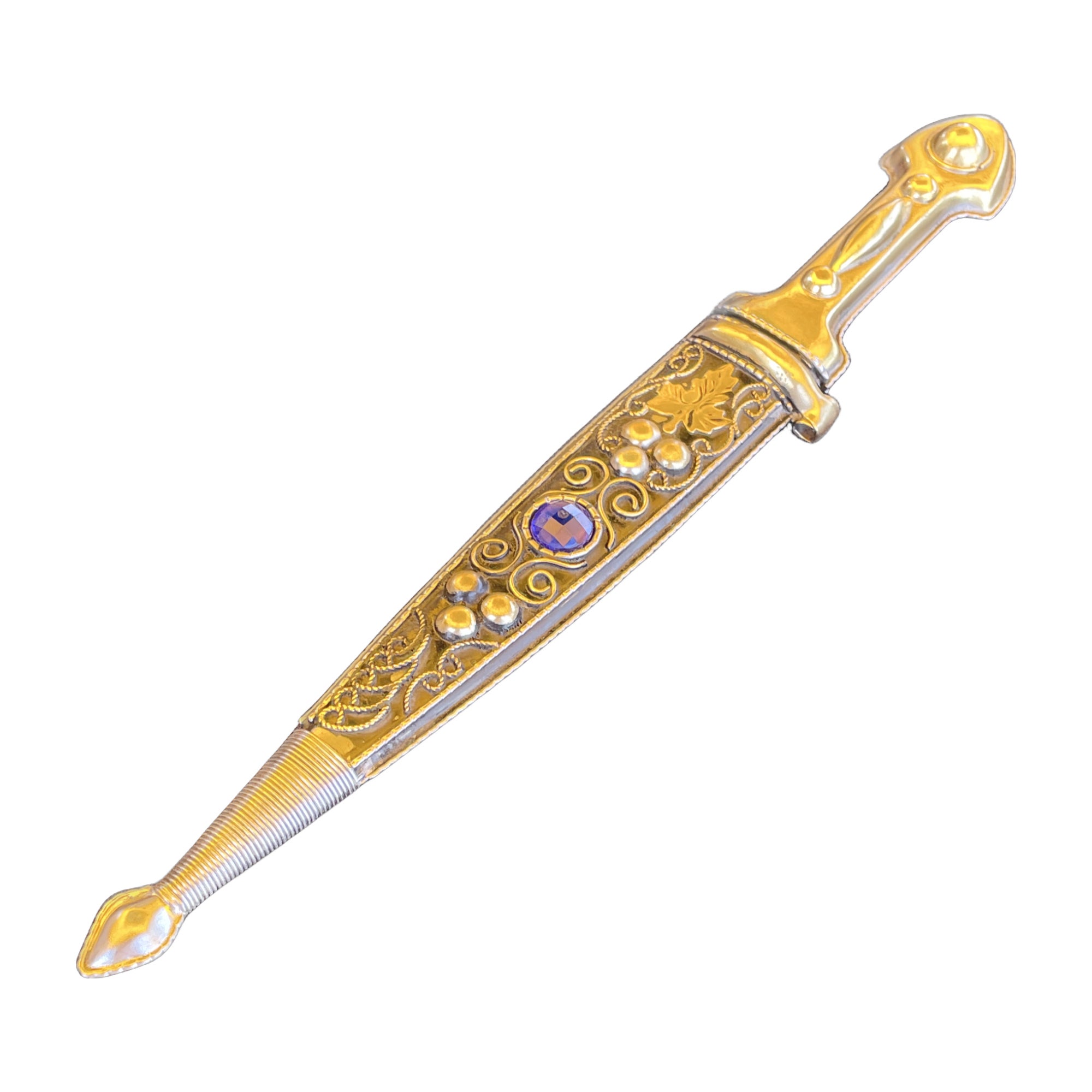 Hand Crafted Dagger With Stone